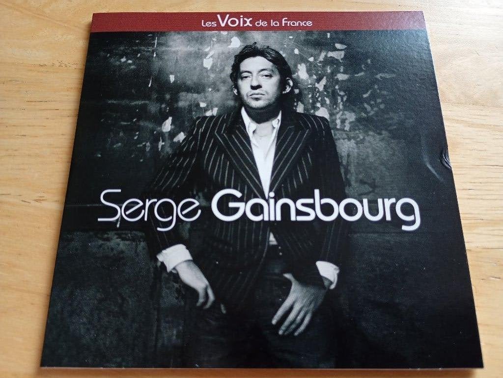 CD Serge Gainsbourg - Les Voix De La France, Cd's en Dvd's, Verzenden, Zo goed als nieuw