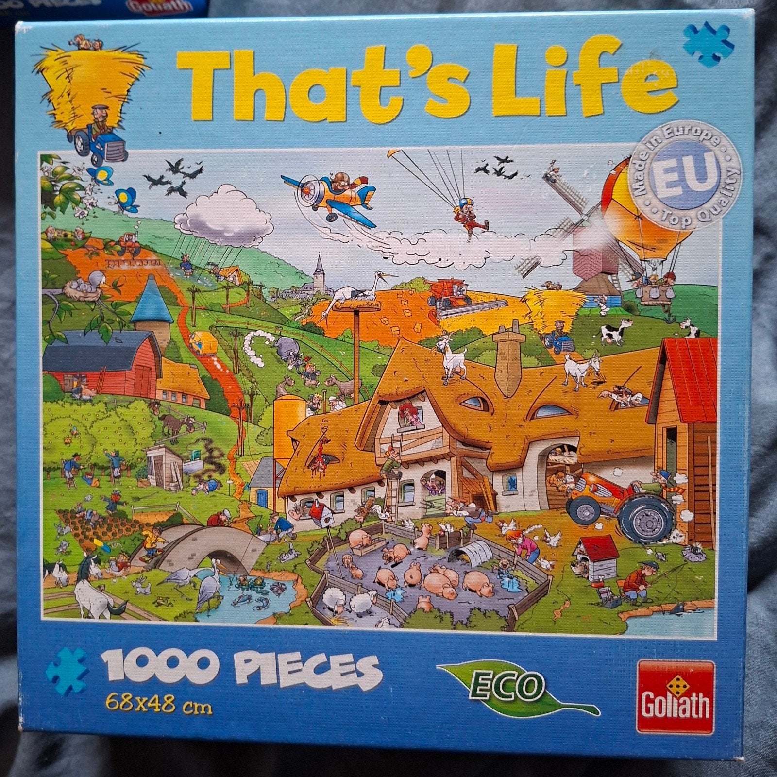 Thats's life puzzel, Ophalen, 500 t/m 1500 stukjes