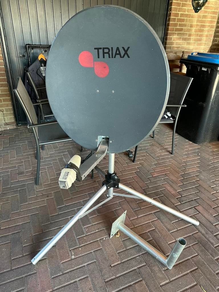 Complete TV schotelset, Ophalen, Gebruikt, (Schotel)antenne, Philips