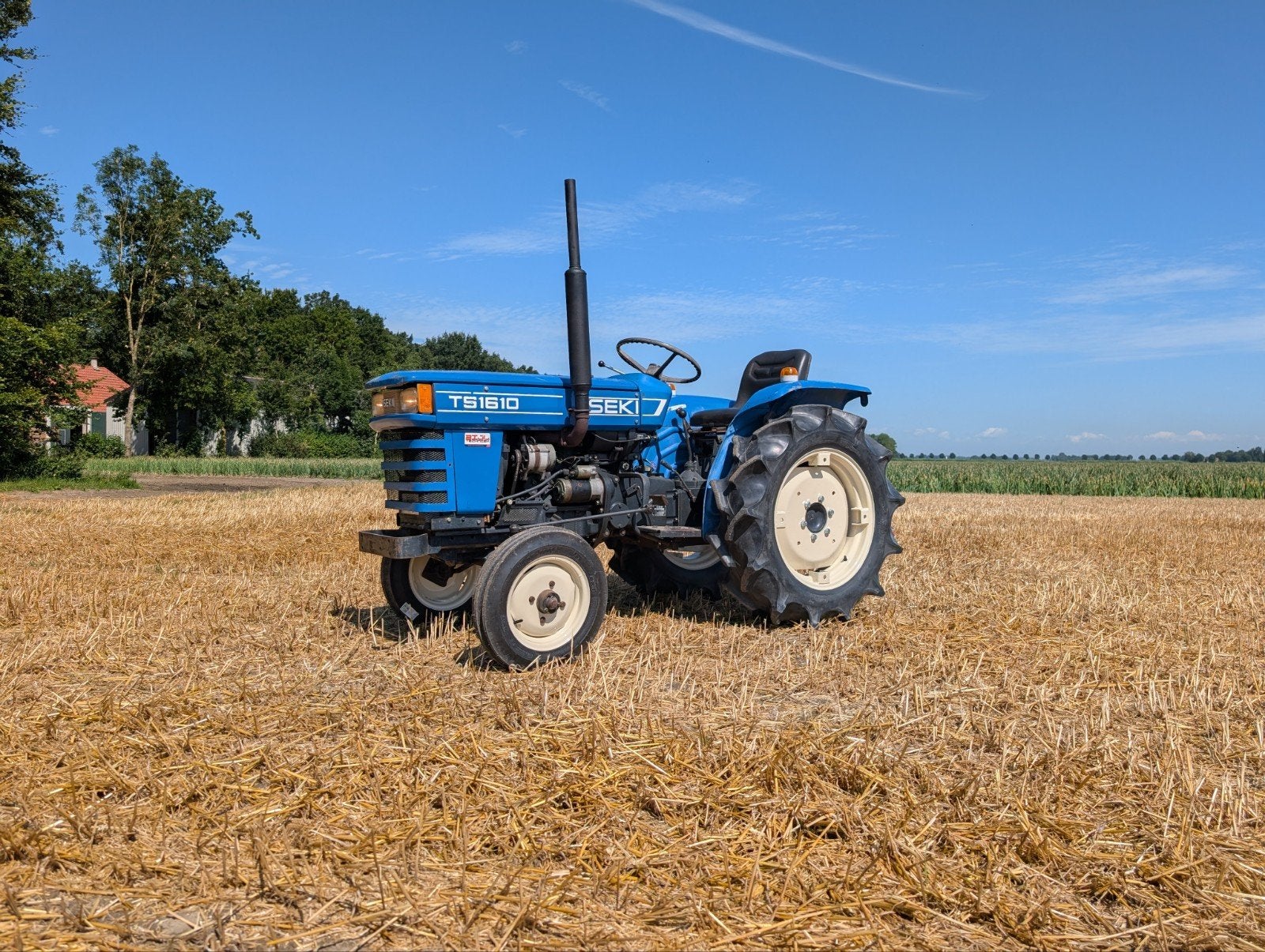 Iseki TS1610 - Nette en volledig nagekeken mini tractor, Ophalen, Gebruikt, 50 cm of meer, Elektrische starter