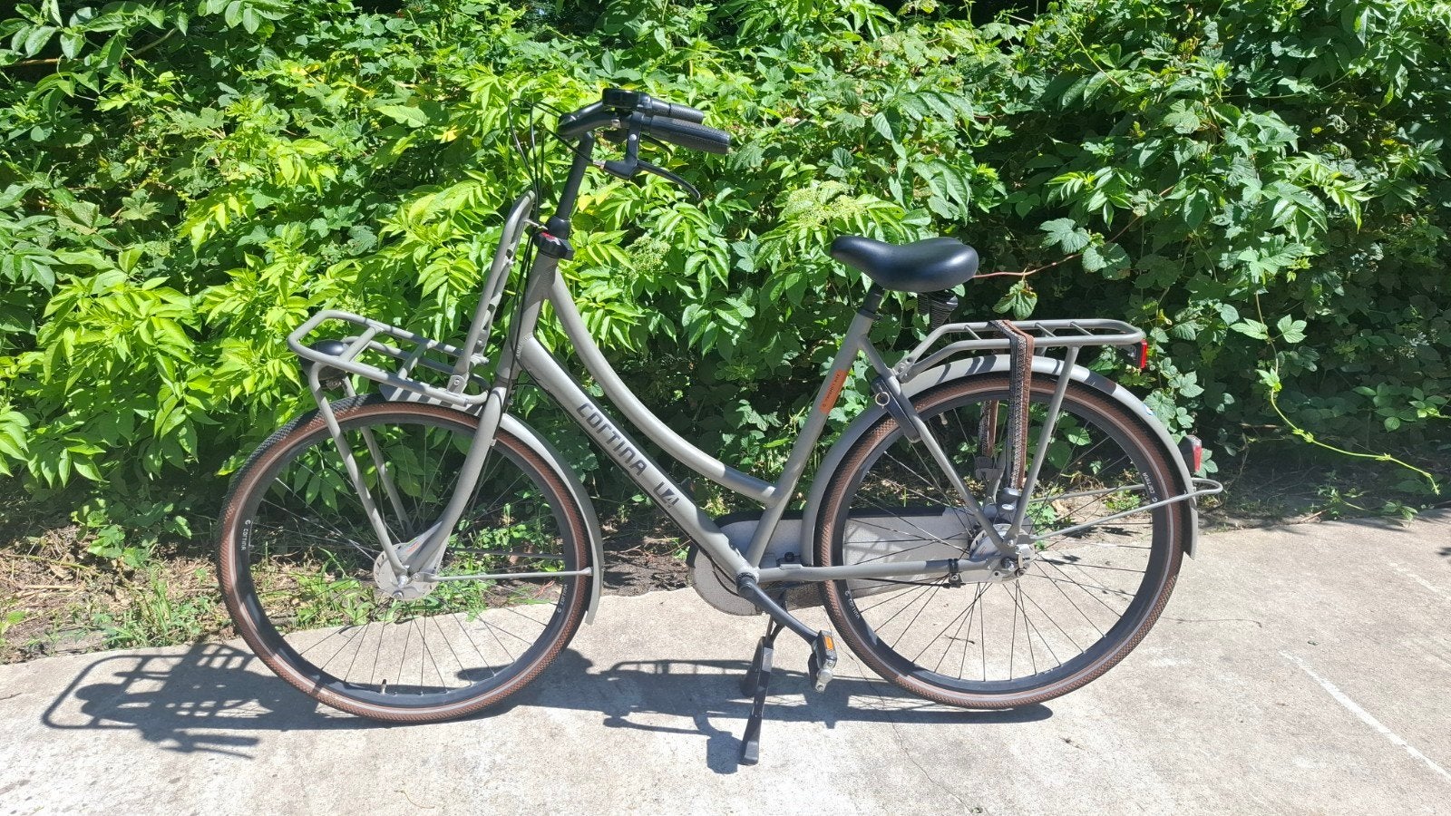 Cortina U4 Transportfiets 57 cm - Zo goed als nieuw, Fietsen en Brommers, Fietsen | Dames | Damesfietsen, Versnellingen, 56 cm of meer