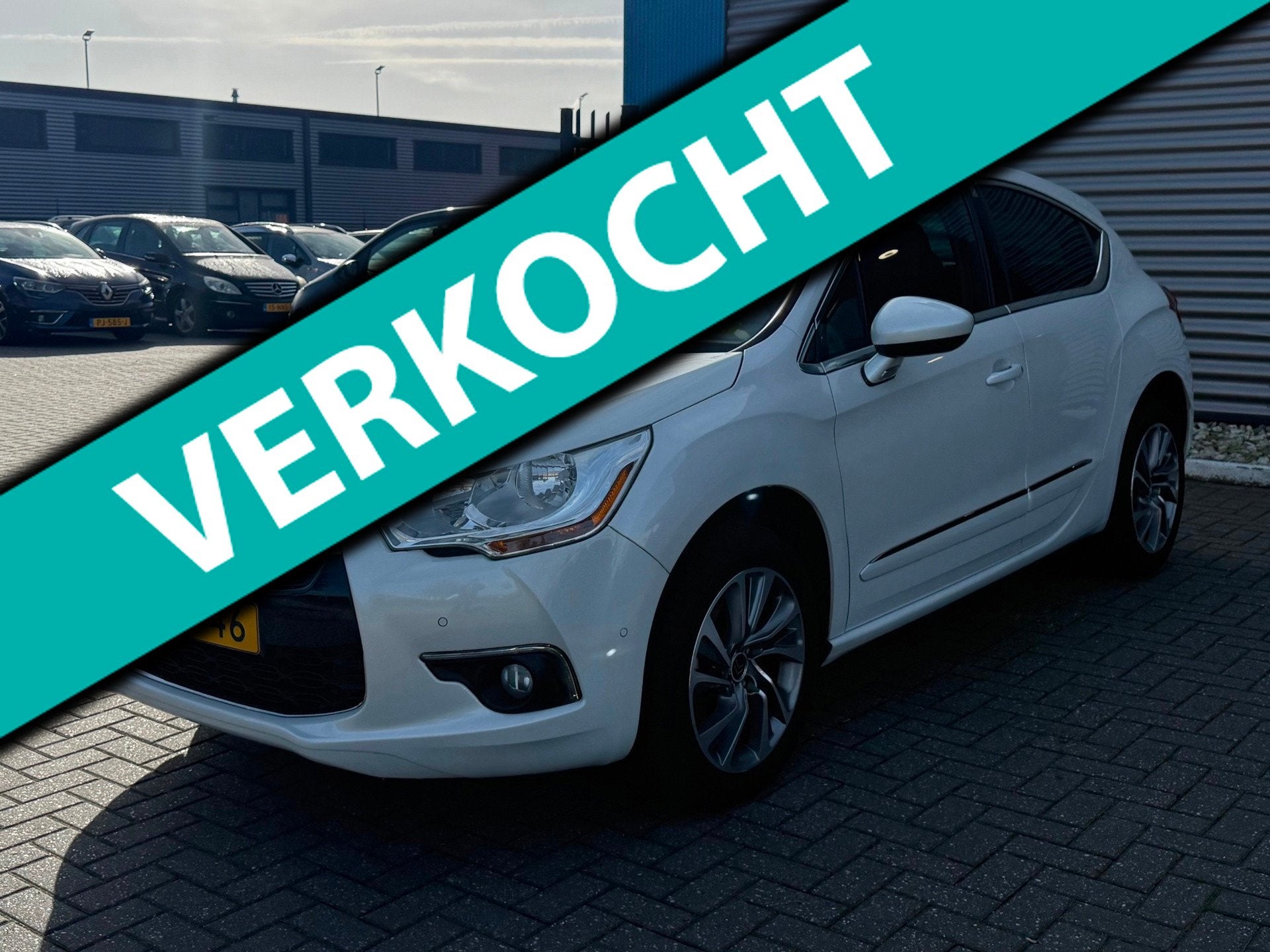 Citroen DS4 1.6 VTi Business, Auto's, Euro 5, Gebruikt, 4 cilinders, Leder en Stof