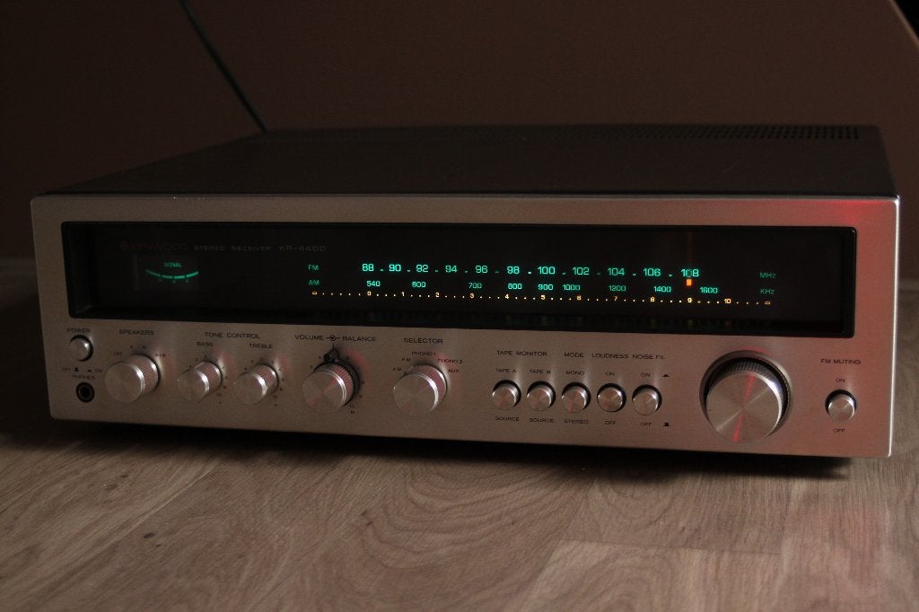 Goed werkende Kenwood KR-4400 Receiver, Ophalen of Verzenden, Gebruikt, Overige merken