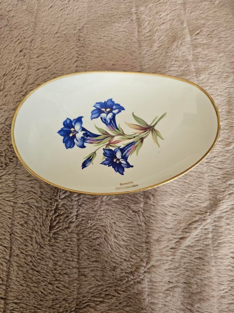 Vintage ovale schaal Kronach Bavaria
Garmisch Partenkirchen, Ophalen of Verzenden