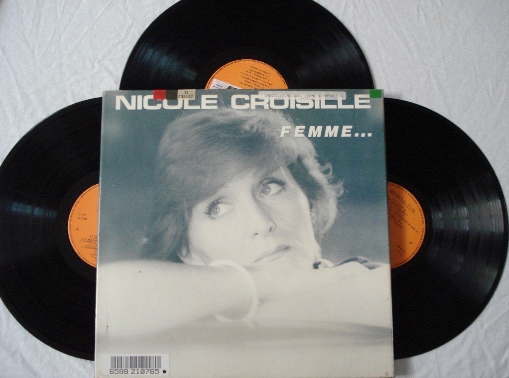 Nicole Croisille - Femme ..., Boxset, Gebruikt, Ophalen of Verzenden, 12 inch