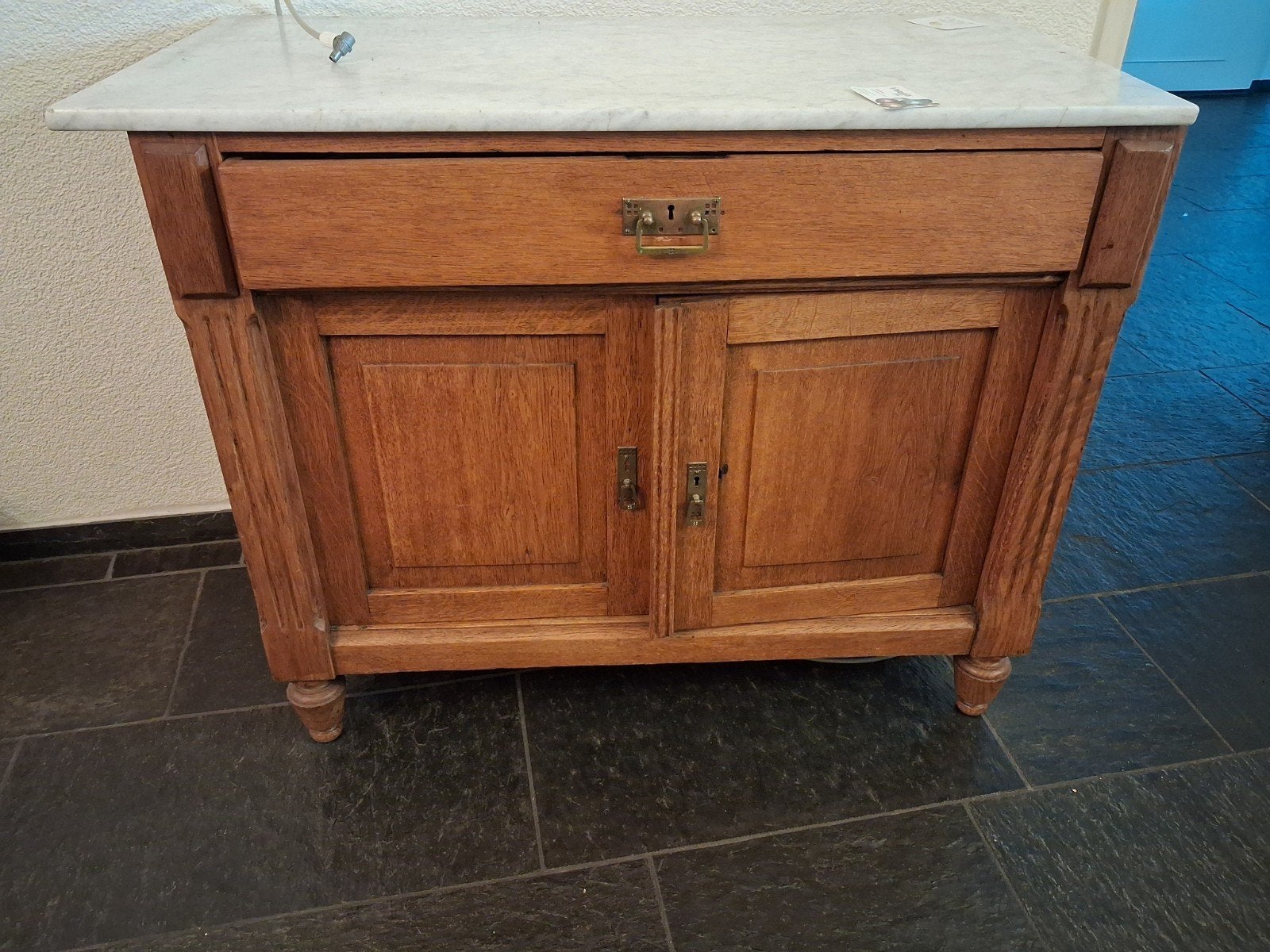 antiek kast, Ophalen