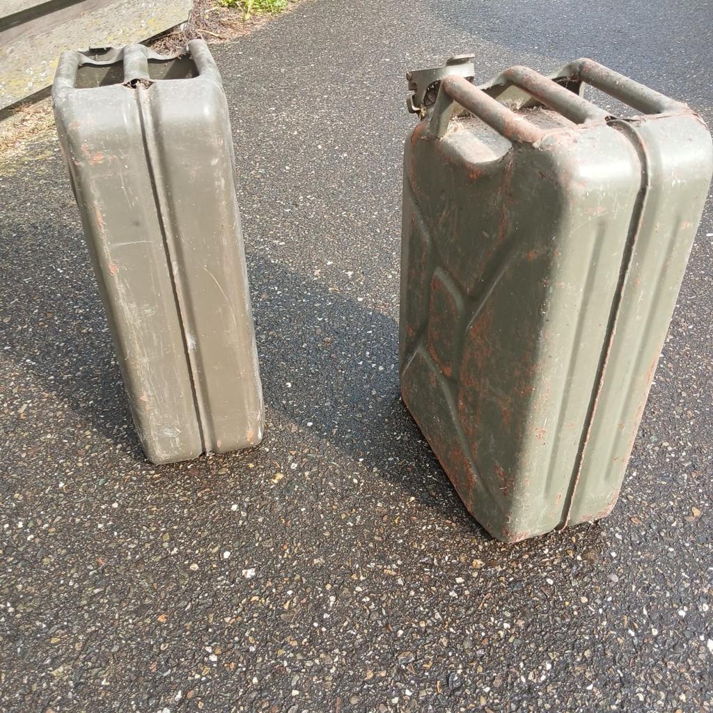 IJzeren Leger Jerrycan 20 Liter - Militair Groen, Verzamelen, Ophalen, Landmacht, Overige gebieden, Overige typen