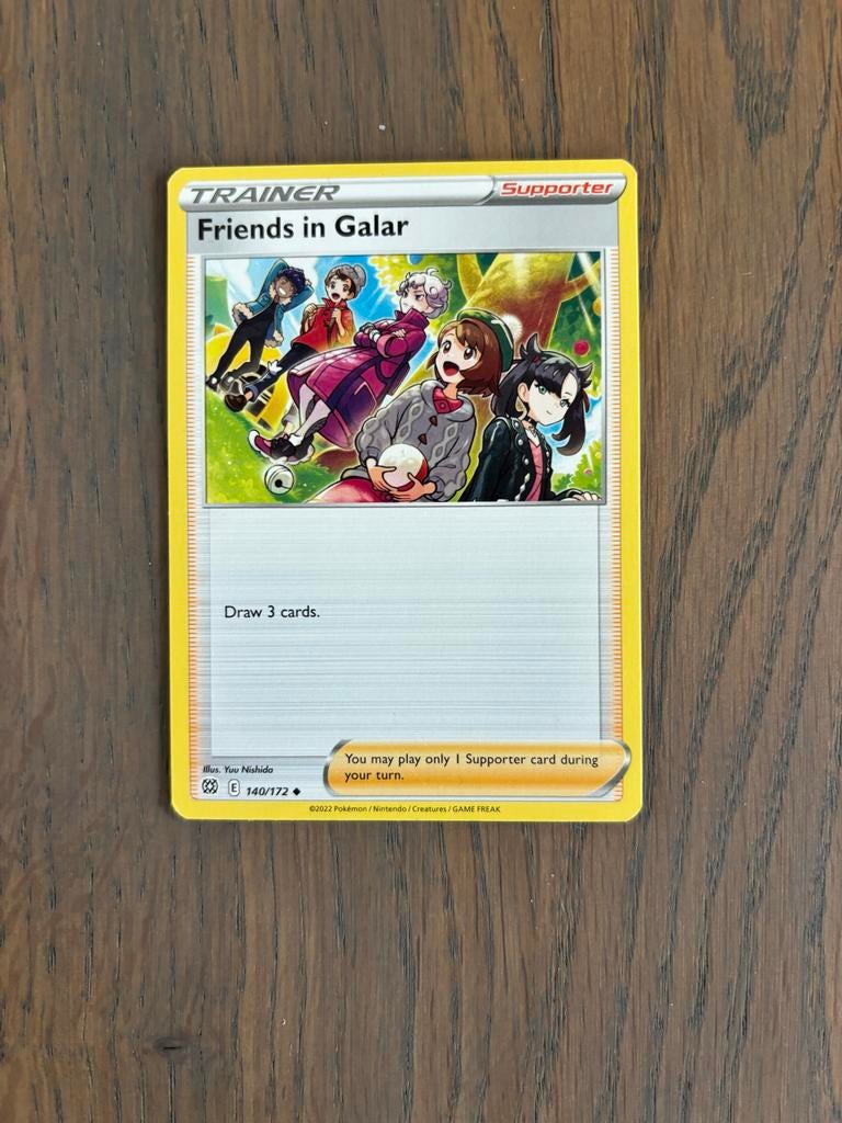 Pokémon TCG: Friends in Galar Supporter Kaart (140/172), Ophalen of Verzenden, Zo goed als nieuw, Losse kaart