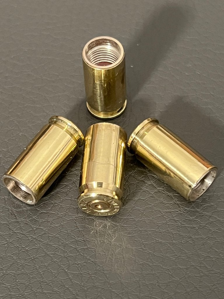4 Ventieldopjes gemaakt van 9 mm hulzen, Auto-onderdelen, Verzenden, Nieuw