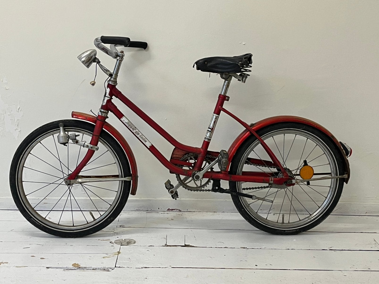 Vintage kinder fiets, Fietsen en Brommers, Fietsen | Meisjes, Ophalen of Verzenden, Zo goed als nieuw, 16 inch