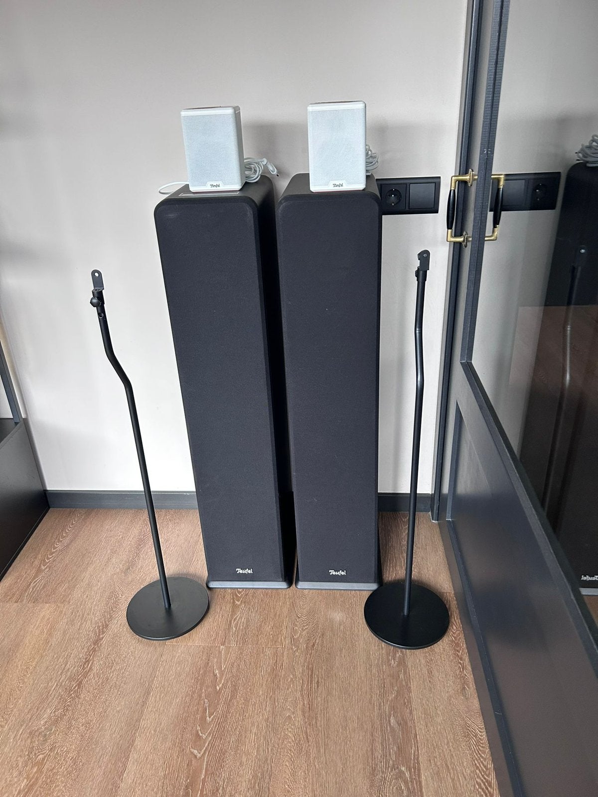 Teufel ULTIMA 40 MK3 + Teufel Effekt 2 + Standaarden, Teufel, Teufel, Zo goed als nieuw, Teufel