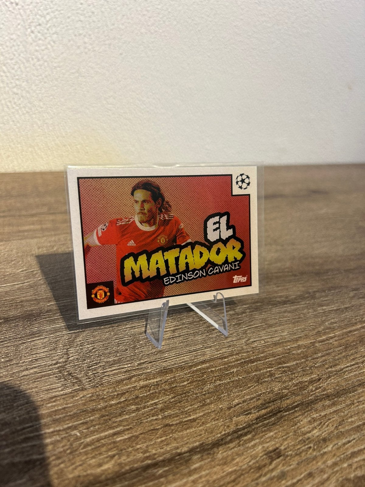 Edinson Cavani 2021-22 Topps Merlin Heritage 97 #115, Verzamelen, Ophalen of Verzenden, Zo goed als nieuw, Buitenlandse clubs
