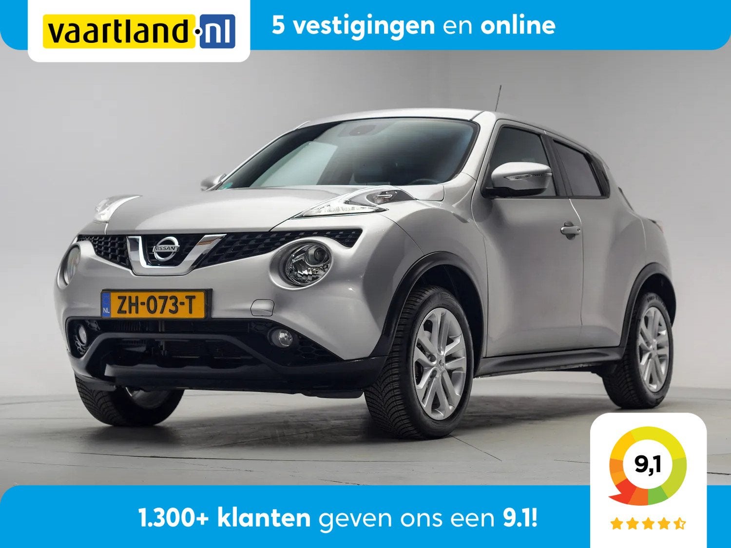 Nissan Juke 1.2 DIG-T S/S N-Connecta [ Navi Camera Clima Tre, Auto's, Nissan, 116 pk, Origineel Nederlands, Bedrijf, Handgeschakeld