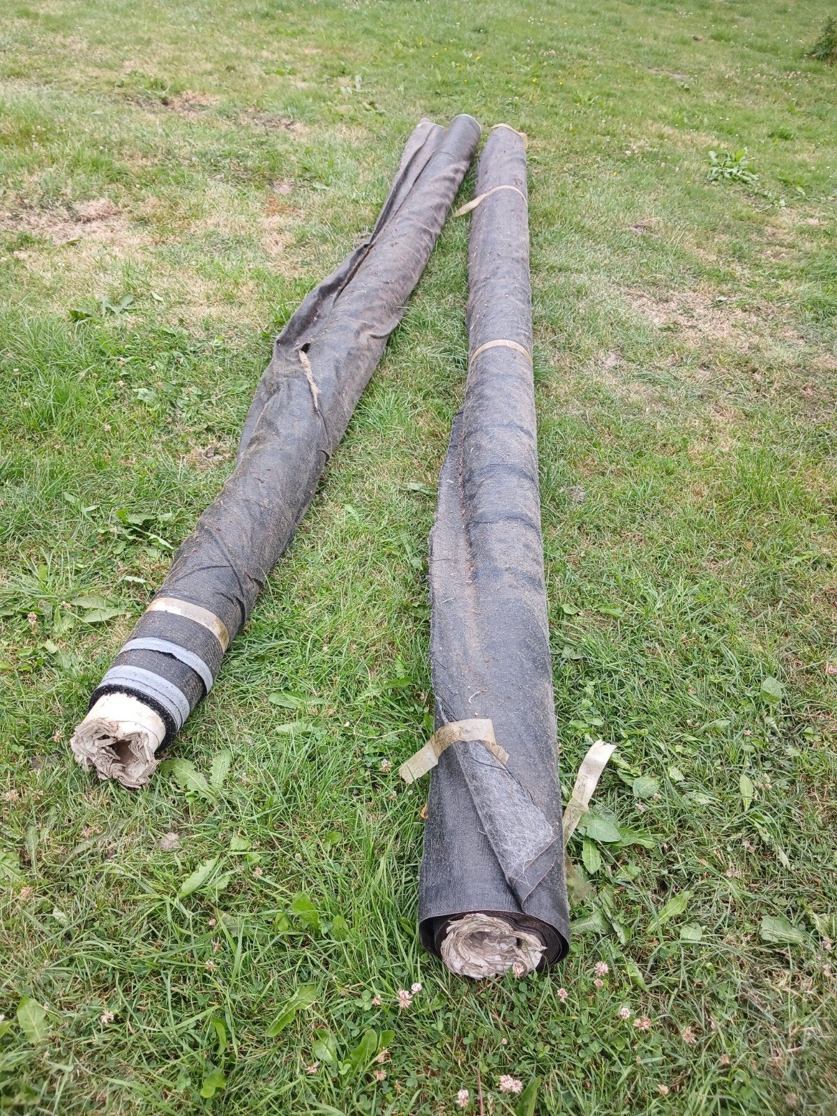 Anti worteldoek, Ophalen, Gebruikt, 20 m² of meer