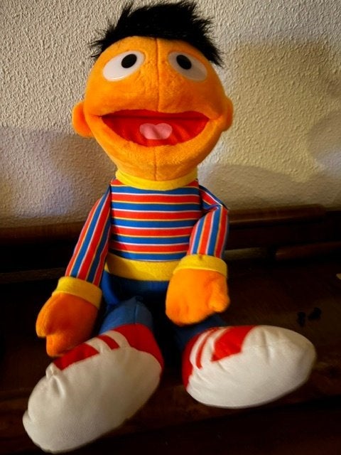 Ernie knuffel origineel Sesame street, Overige merken, Overige karakters, Overige typen, Ophalen of Verzenden