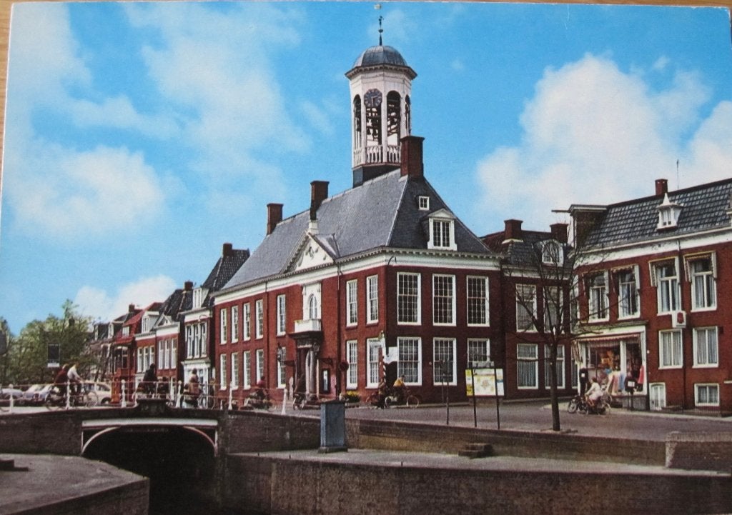 Dokkum - Stadhuis - 1981, Ophalen of Verzenden, 1980 tot heden, Gelopen, Friesland