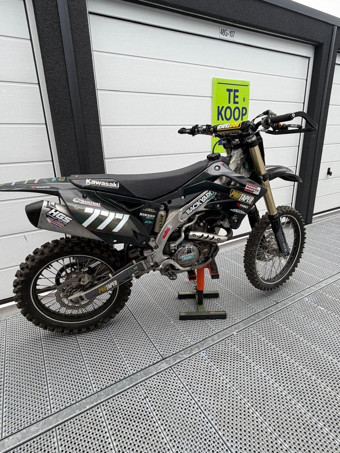 Kawasaki 350 crosser, Ophalen, Zo goed als nieuw, Overige typen