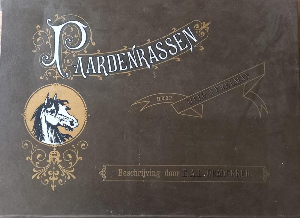 Kunstalbum Paardenrassen van Otto Eerelman, Ophalen of Verzenden, Zo goed als nieuw, Overige onderwerpen