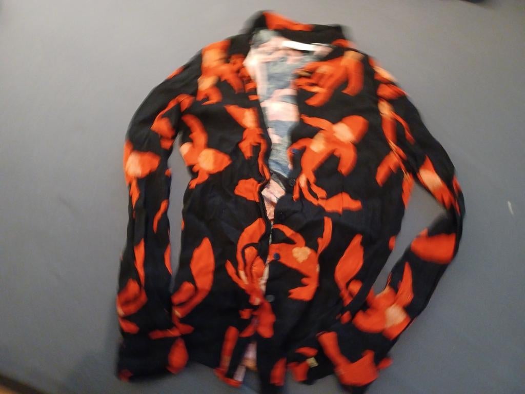 Fabienne chapot blouse mt XS, Verzenden, Zwart, Zo goed als nieuw, Fabienne Chapot