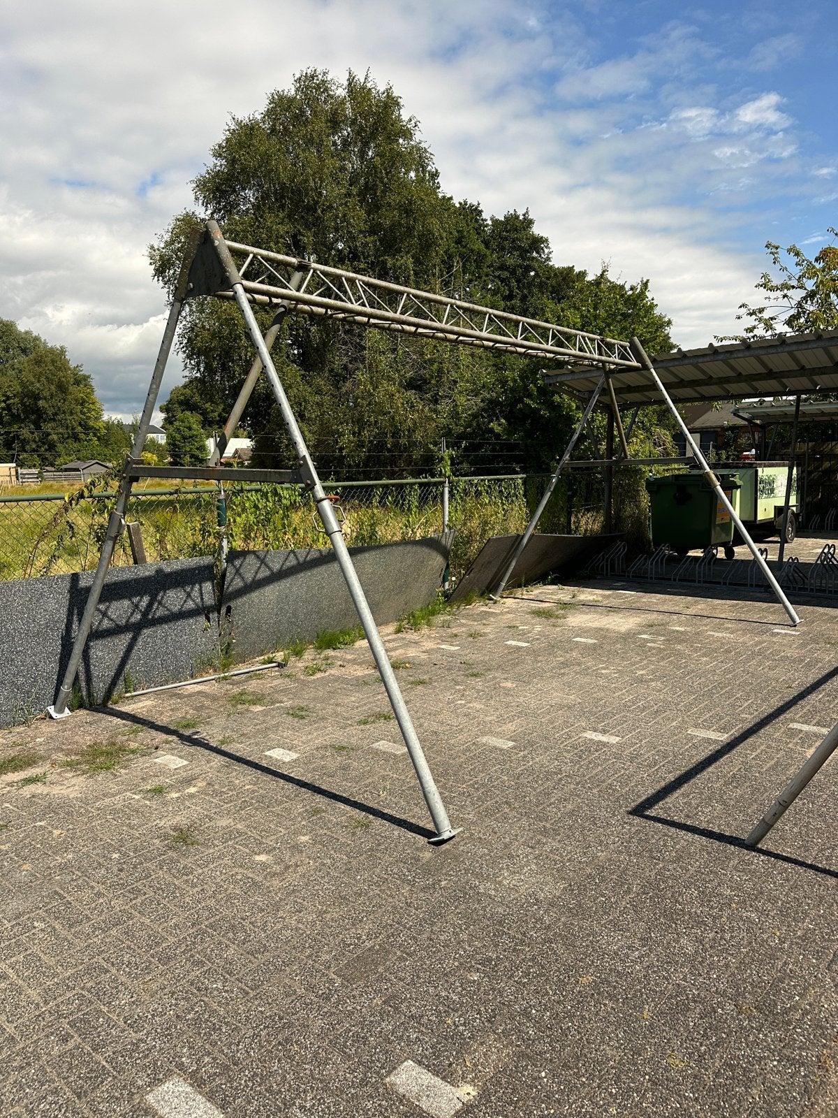 Robuust rek voor TRX en diverse toepassingen, Sport en Fitness, Ophalen, Gebruikt, Armen, Overige typen