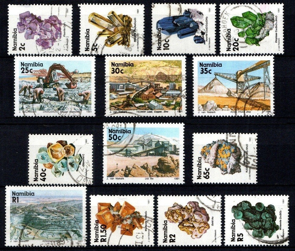 Mooi kavel Namibie LZC558., Postzegels en Munten, Ophalen of Verzenden, Overige landen, Gestempeld