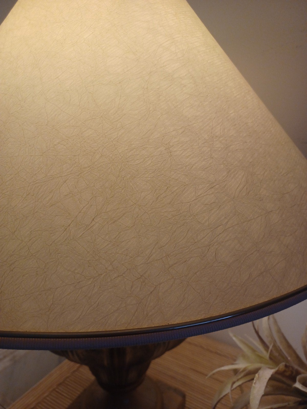 Vintage tafellamp – Italiaans design, Art Deco, Ophalen, Glas, Art deco