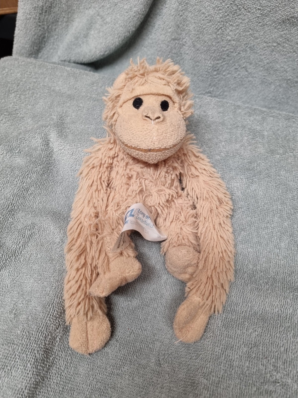 zorg en zekerheid knuffel aapje nr 56, Ophalen of Verzenden, Overige typen