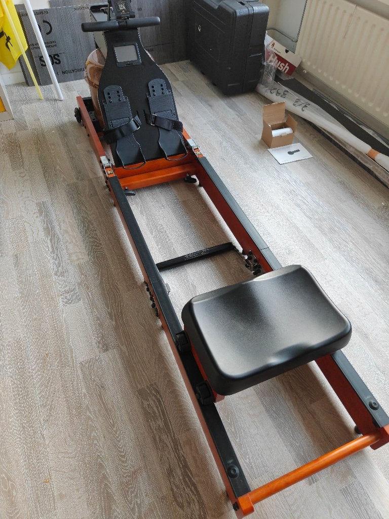 KingSmith WR1 houten Roeimachine met waterweerstand, Ophalen, Overige materialen, Zo goed als nieuw, Roeitrainer