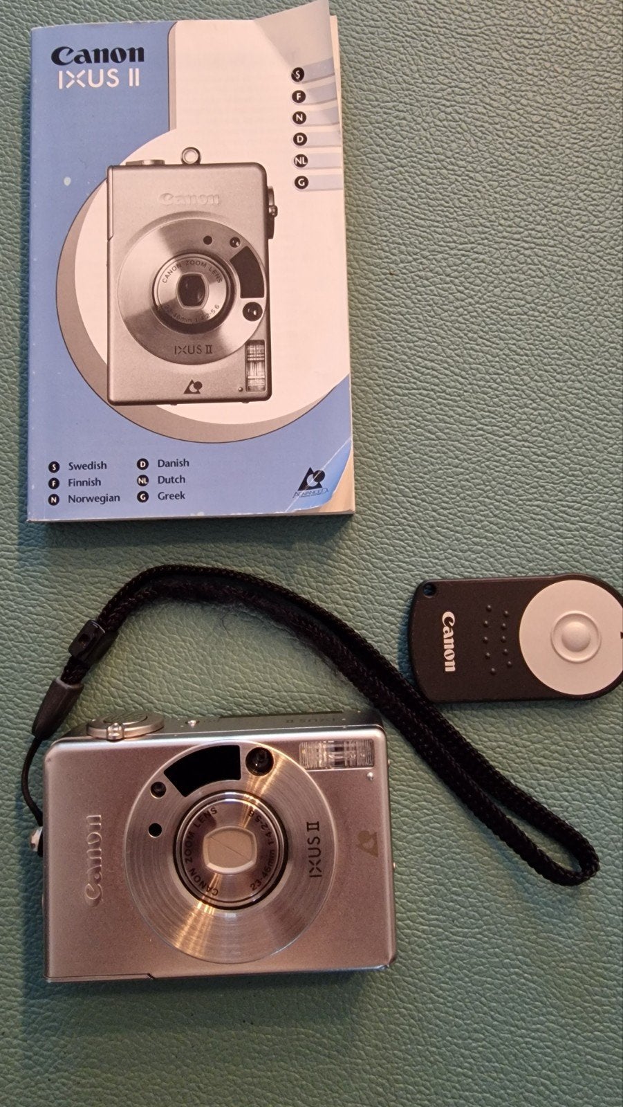 Canon Digital IXUS II Compactcamera met afstandsbediening, Audio, Tv en Foto, Fotocamera's Digitaal, Canon, Compactcamera, Minder dan 4 keer