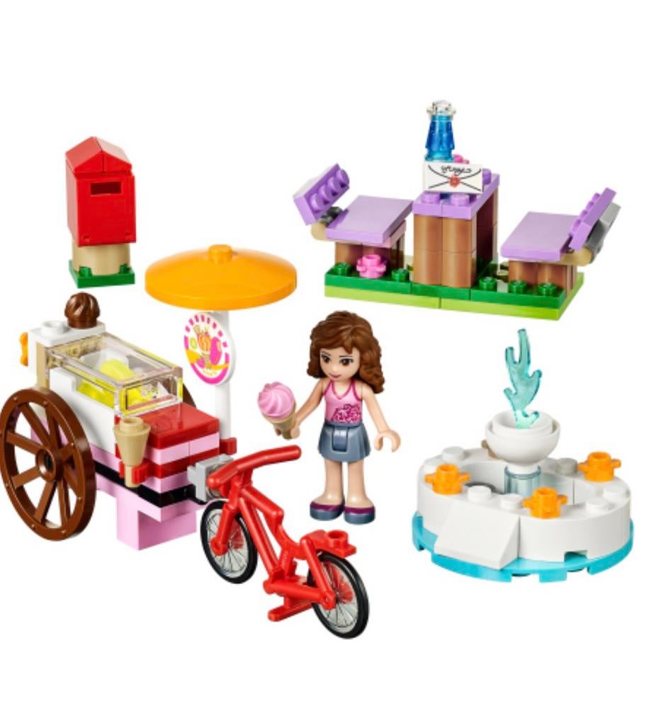 Olivia's ijskar 41030, Lego, Friends, Ophalen of Verzenden, Zo goed als nieuw
