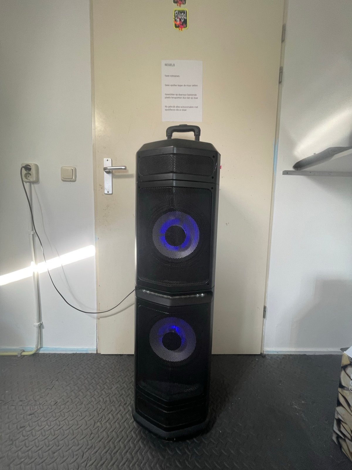 Noonday Party Speaker XXL - Krachtig Geluid voor Elk Feest, Gebruikt, Party speaker, Bluetooth, Ophalen