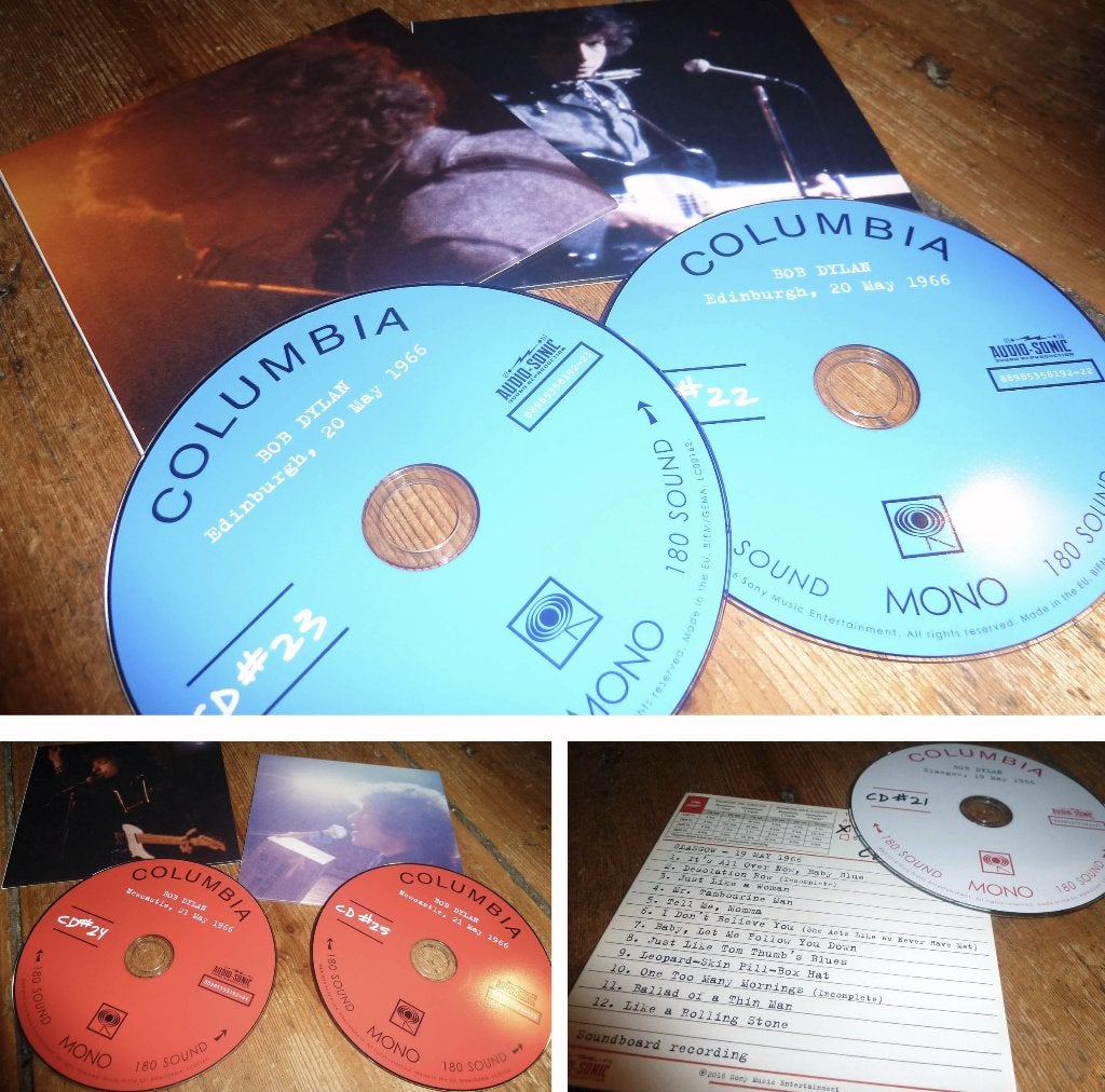 cd Bob Dylan - Live 1966 - NewCastle Edingburgh Glasgow, Ophalen of Verzenden