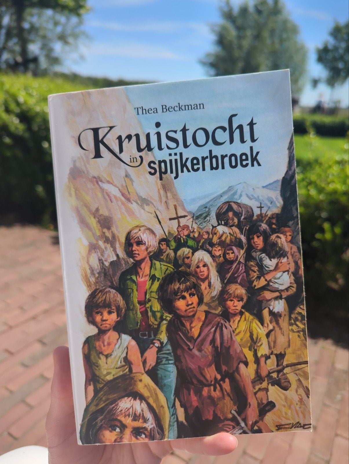 Kruistocht in spijkerbroek - Thea beckman, Boeken, Kinderboeken | Jeugd | 10 tot 12 jaar, Ophalen of Verzenden, Gelezen, Thea Beckman