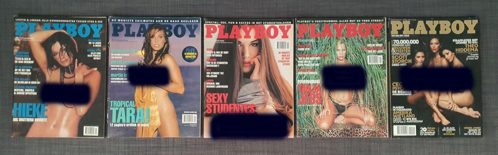 Tijdschriften Playboy Magazine, Ophalen