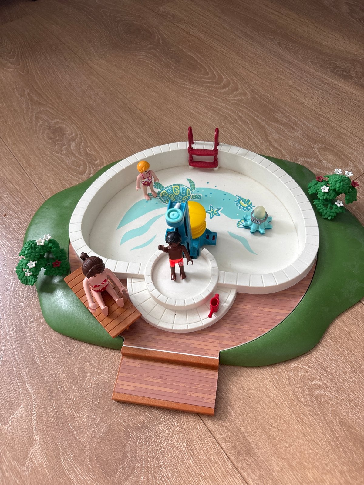 Playmobil Zwembad met Figuren en Accessoires, Ophalen, Gebruikt, Complete set, Overige typen