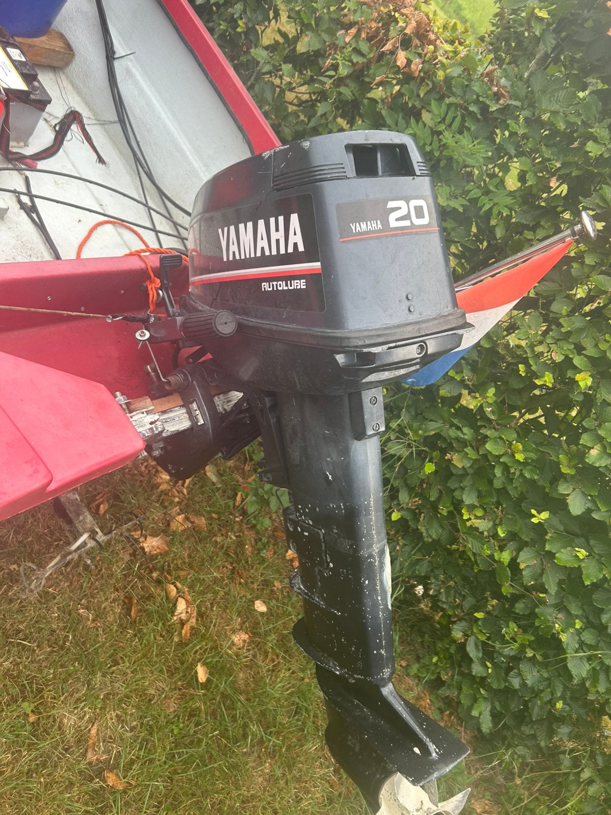 Yamaha 20pk 2takt autolube buitenboordmotor, Watersport en Boten, Ophalen of Verzenden, Gebruikt, Motor en Techniek, Motorboot