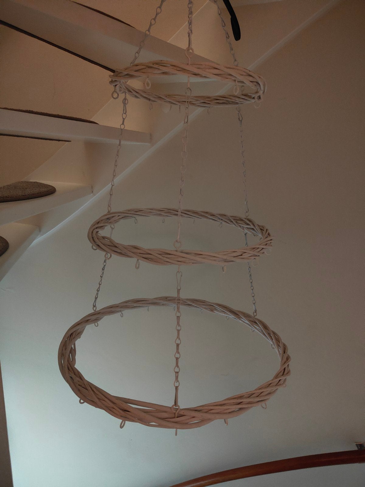 Decoratieve hanger /krans voor seizoensdecoratie, Gebruikt, Ophalen of Verzenden, Landelijk, Natuurlijk materiaal