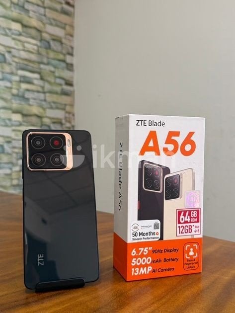 ZTE Blade A56 - Zo goed als nieuw, 128GB, 12GB RAM, Ophalen of Verzenden, Zo goed als nieuw, Zonder simlock, Zonder abonnement