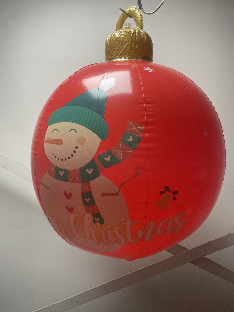 Grote Kerstbal (60cm) met opdruk voor binnen en buiten, Diversen, Ophalen of Verzenden, Www.pand50.nl, Info@pand50.nl, Printer 29B Coevorden