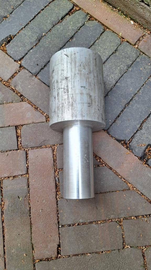 Aluminium kop voor het kloppen van palen, Ophalen of Verzenden