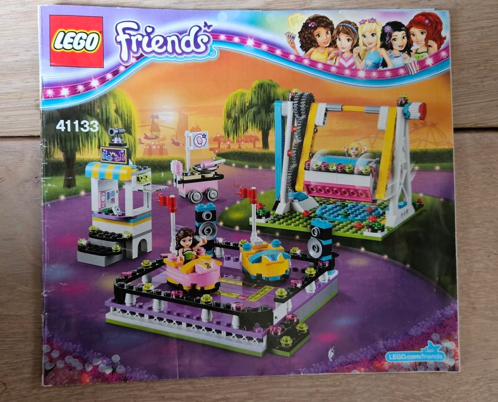 Lego Friends 41133 Kermis botsauto's, Gebruikt, Lego, Friends, Ophalen of Verzenden