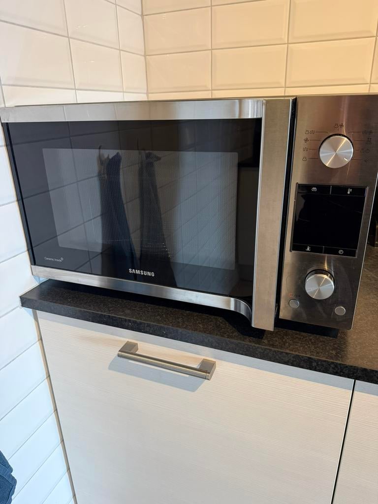 Samsung hete lucht oven, Ophalen, Zo goed als nieuw, Hete lucht, Minder dan 45 cm