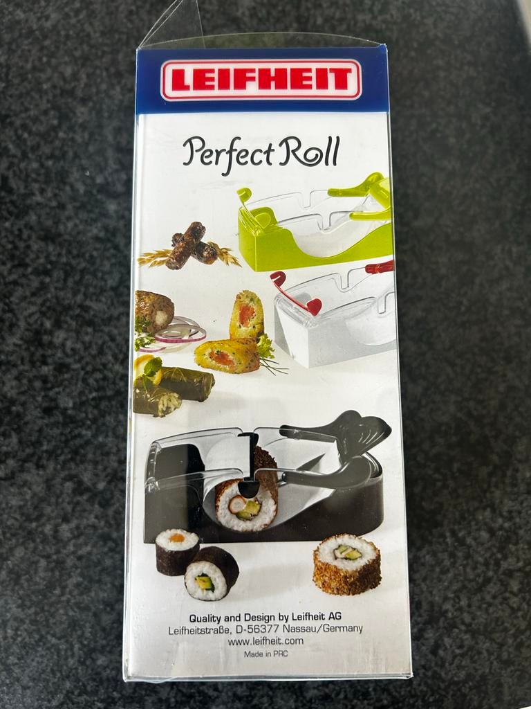 Leifheit Perfect Roll - Sushi en meer maker nieuw, Kunststof, Nieuw, Ophalen of Verzenden, Overige merken