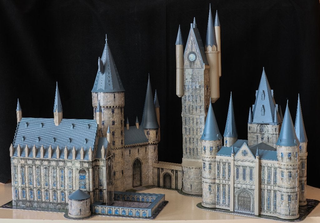3D puzzel Ravensburger: Hogwarts castle; Harry Potter, Verzamelen, Harry Potter, Ophalen of Verzenden, Zo goed als nieuw, Overige typen