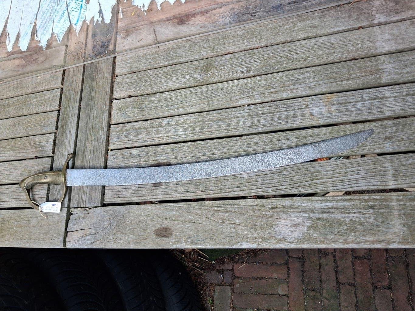 Antieke Napoleontische Glaive - 70,7 cm, Verzamelen, Ophalen of Verzenden, Landmacht, Overige gebieden
