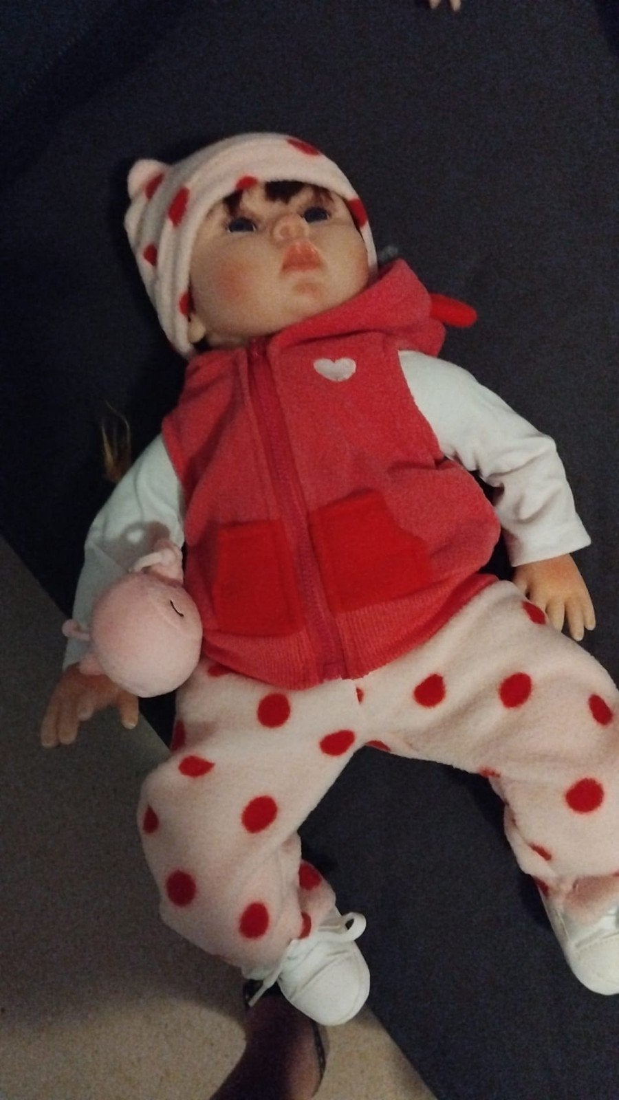 Babypop met accessoires - Zo goed als nieuw, Ophalen of Verzenden, Nieuw, Babypop