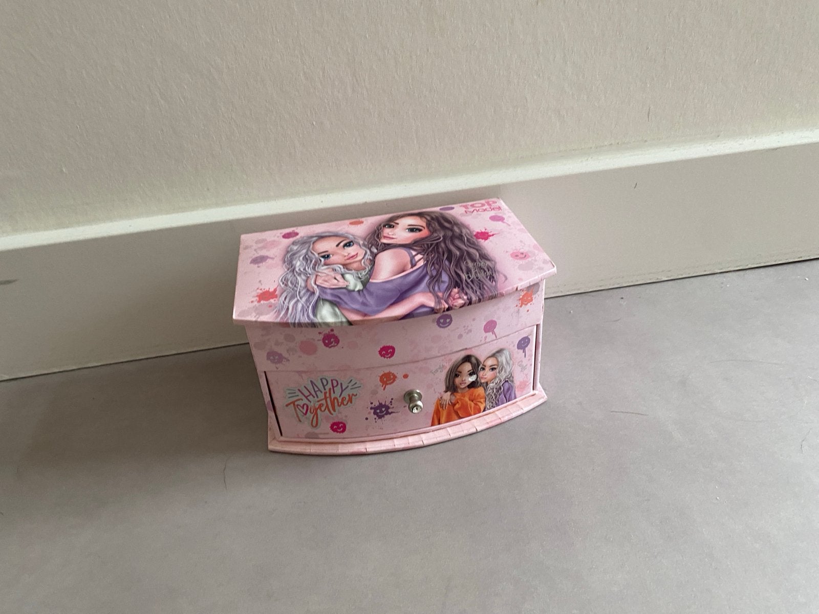 Topmodel Sieradendoos / Sieradenkistje met lade, Ophalen, Gebruikt