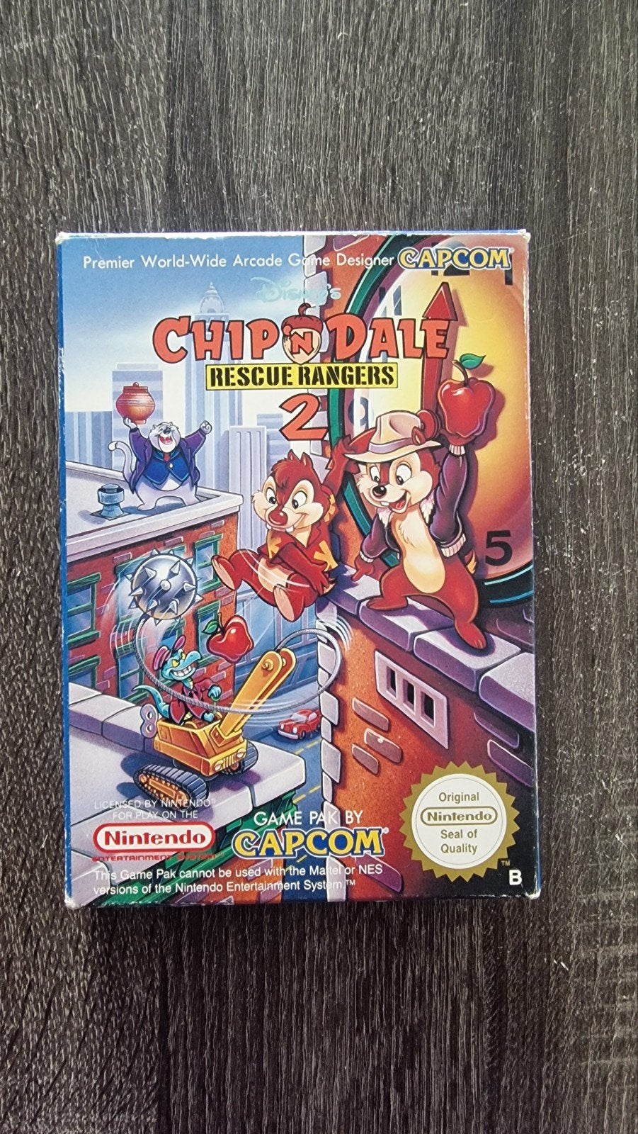 Chip 'n Dale Rescue Rangers 2 NES (Compleet in doos), Spelcomputers en Games, Games | Nintendo NES, 2 spelers, Eén computer, Ophalen of Verzenden