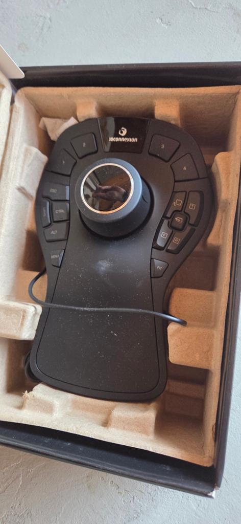 3Dconnexion SpaceMouse Pro 3D Muis - Zo goed als nieuw, Computers en Software, Muizen, Ergonomisch, Overige typen, Ophalen of Verzenden