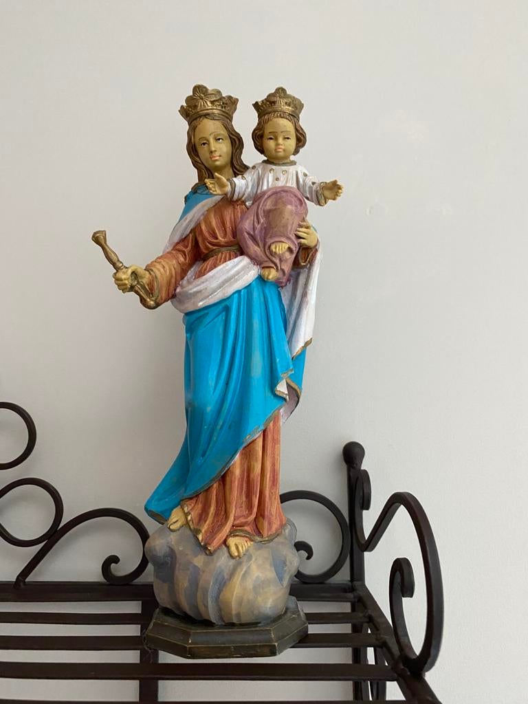 Maria beeldje, Antiek en Kunst, Antiek | Religie, Ophalen of Verzenden